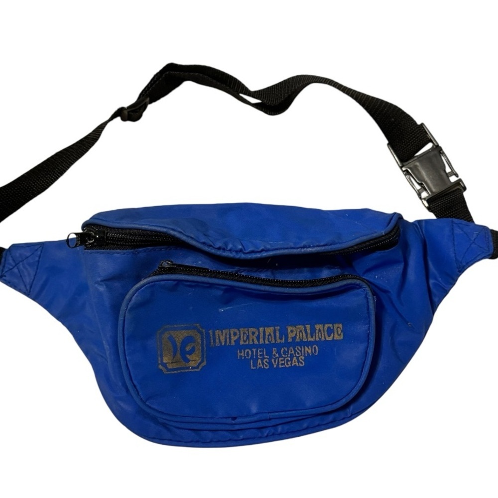 Vintage Imperial Palace Blue Waist Bag